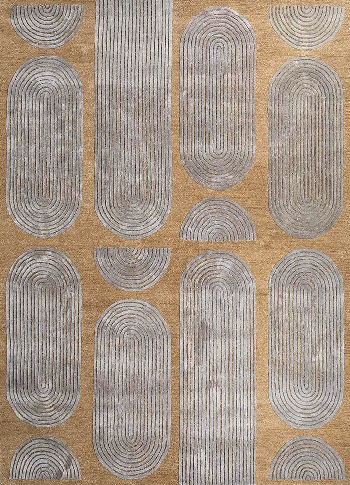 Nickel Elegance Hand-Tufted Rug