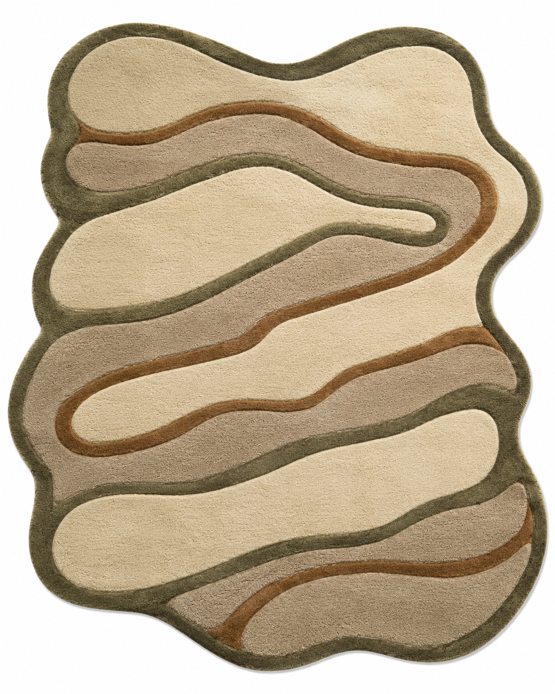 Olive Drift Rug