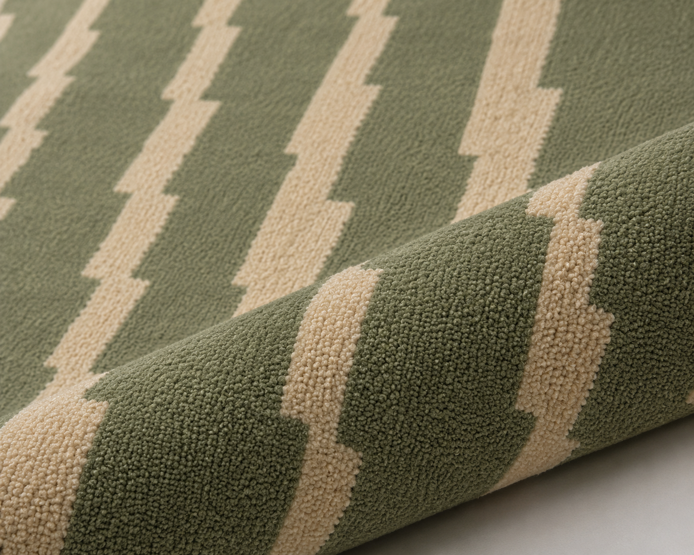 Olive Rhythm Rug