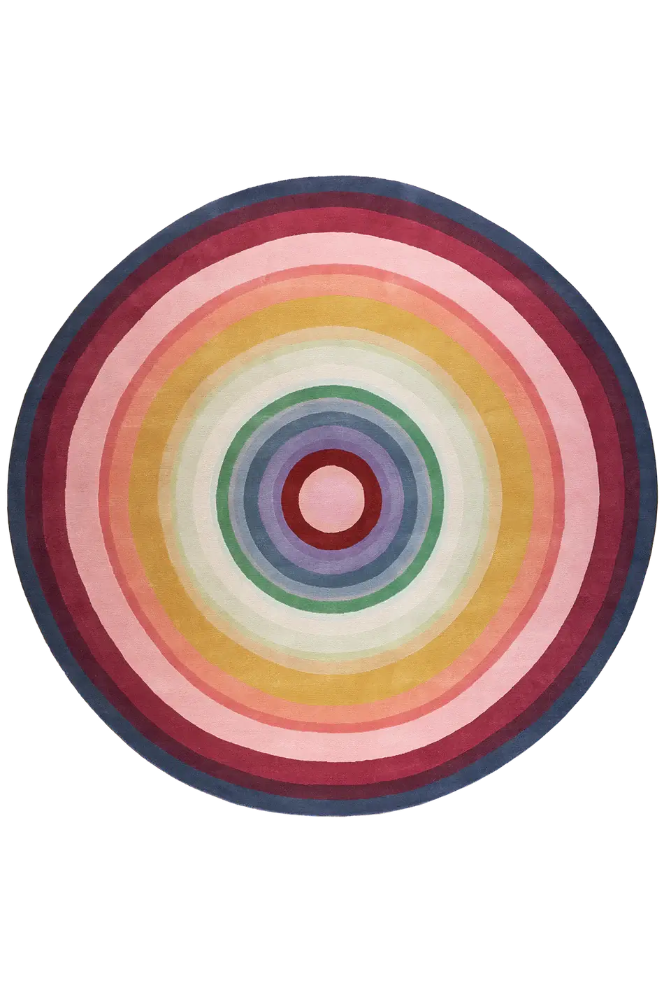 Rosy Reverberation Rug