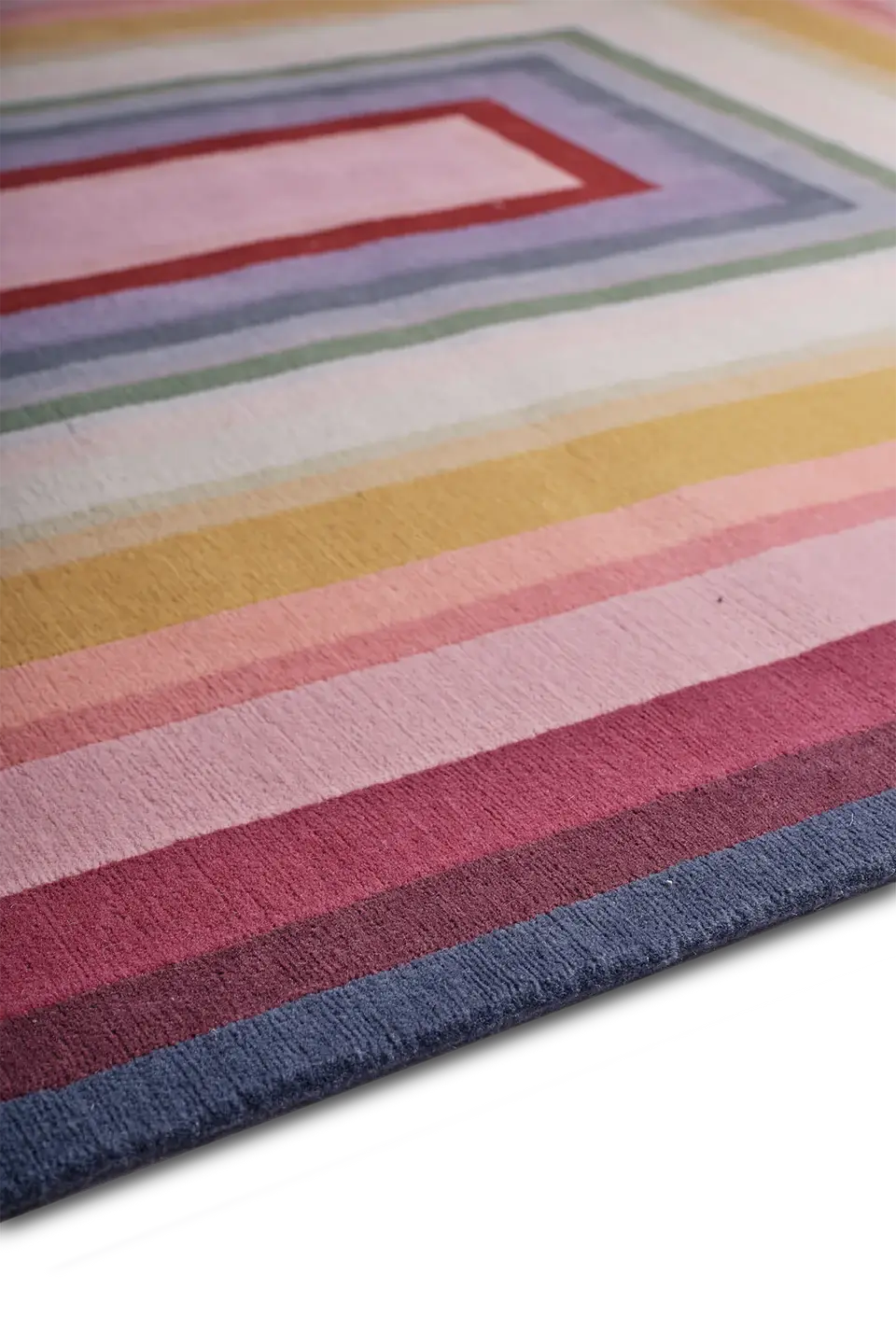 Rosy Reverberation Rug