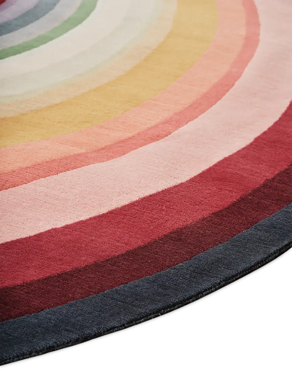 Rosy Reverberation Rug