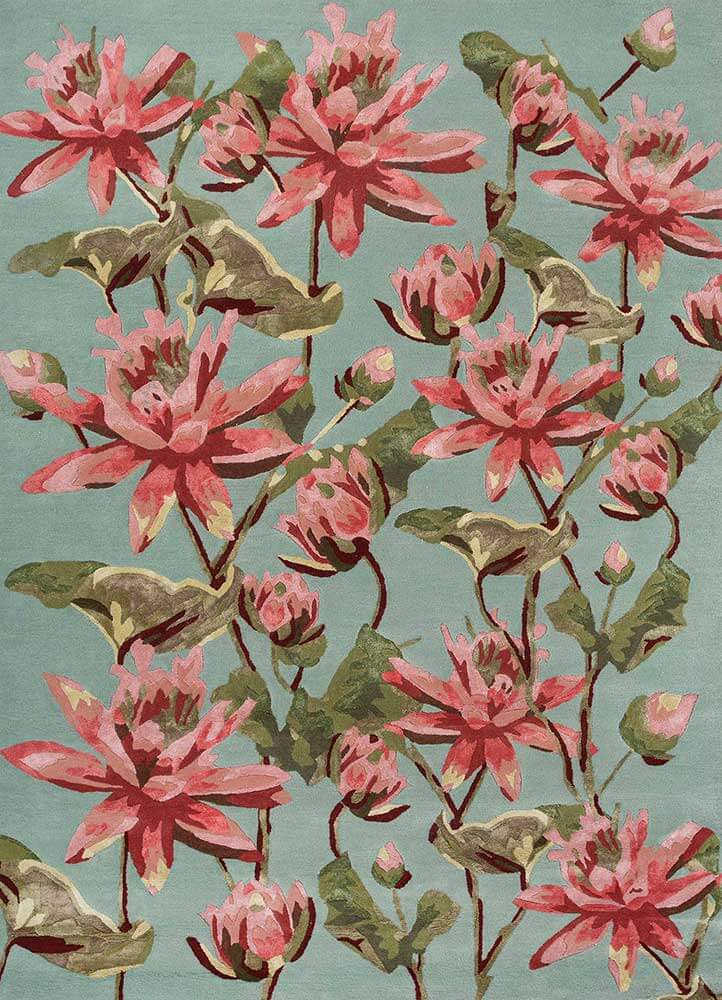 Lemonade Floral Hand Tufted Rug