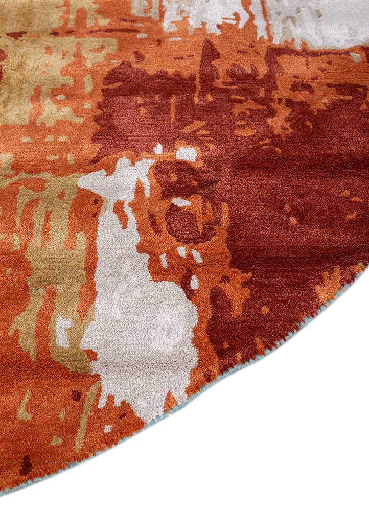 turquoise/gold hand tufted  Rugs