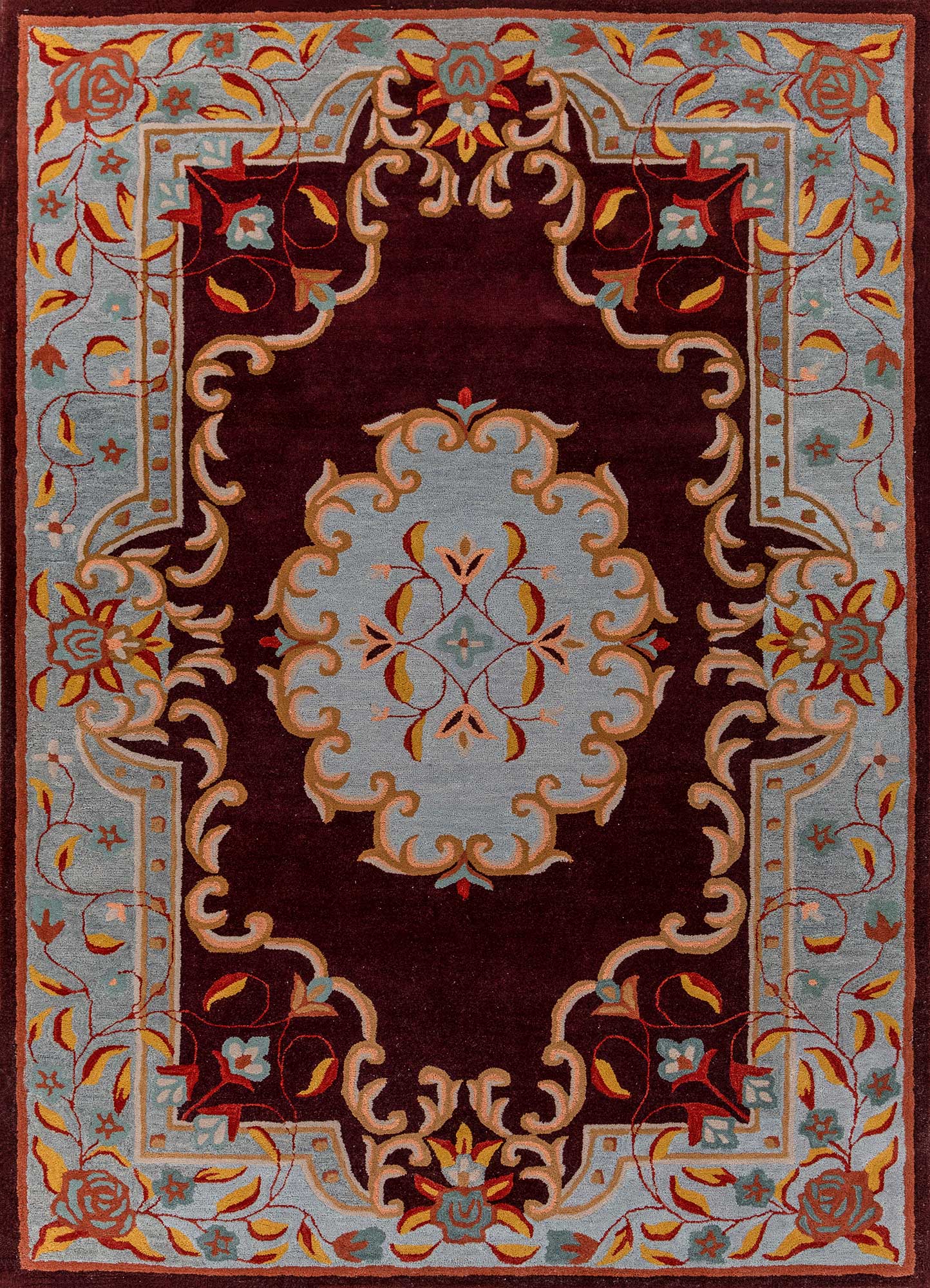 Floral Medallion Rug
