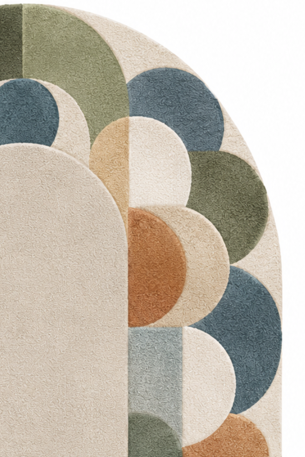 Solara Bloom Oval Rug