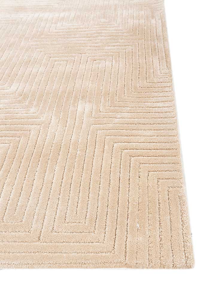 Tan Serenity Hand-Tufted Rug