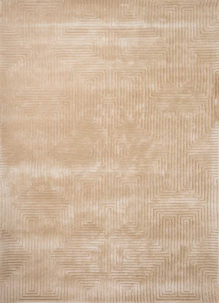 Tan Serenity Hand-Tufted Rug