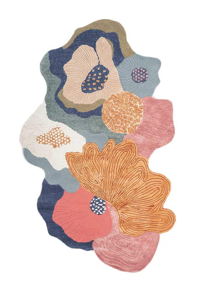 Deco Rose Hand-Tufted Rug