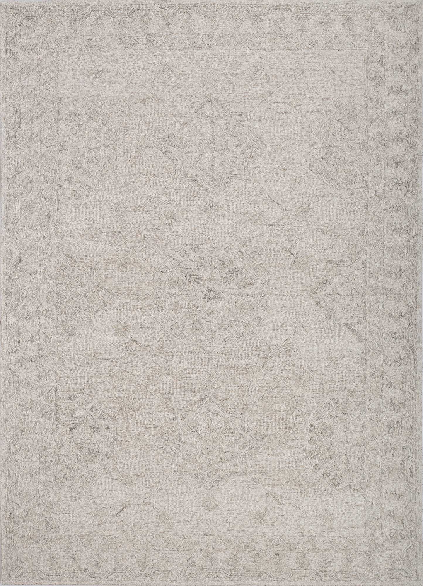 Ivory Medallion Rug