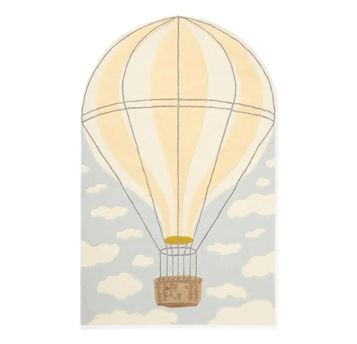 Hot Air Balloon Kids Rug