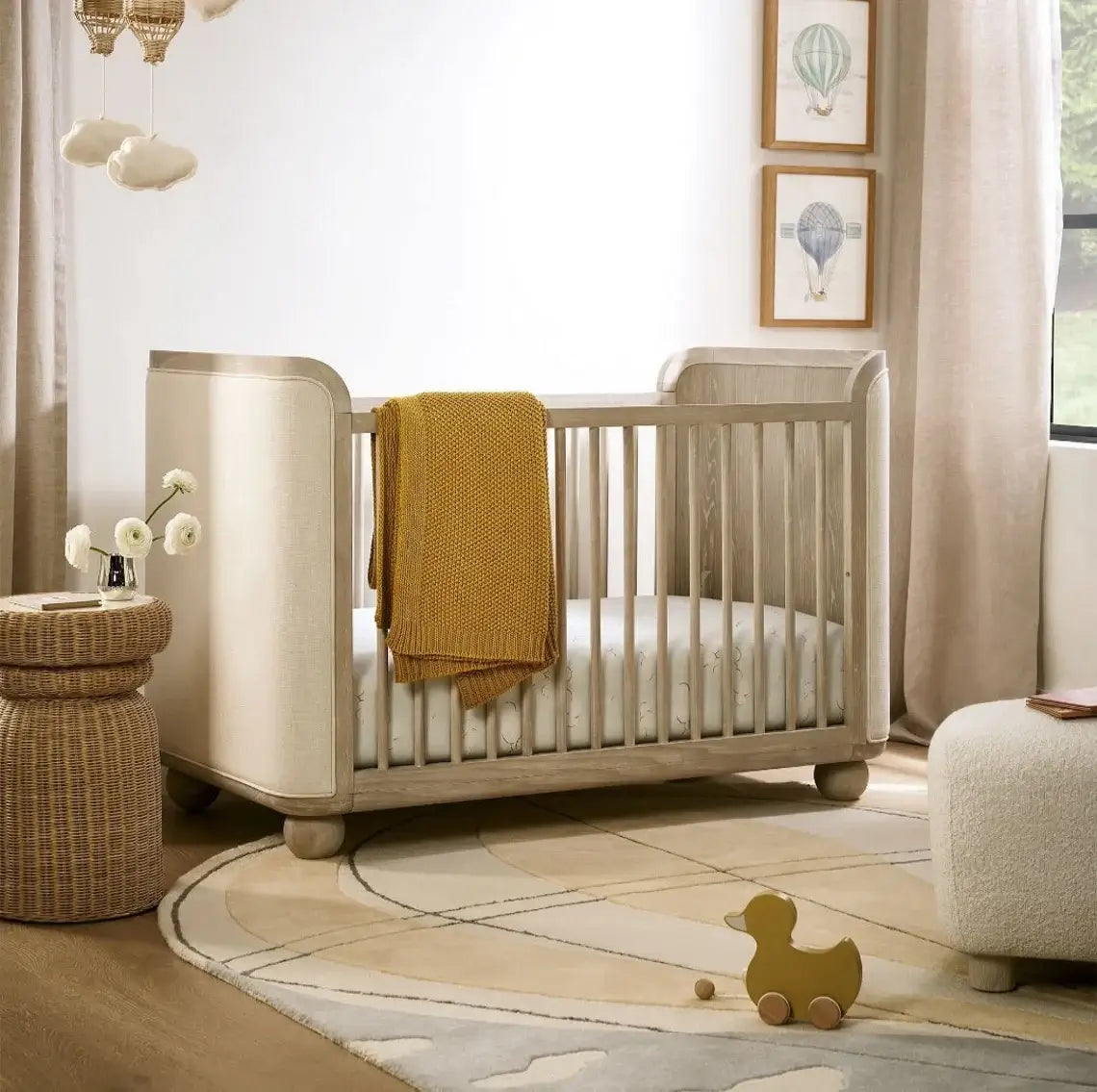 Hot Air Balloon Kids Rug