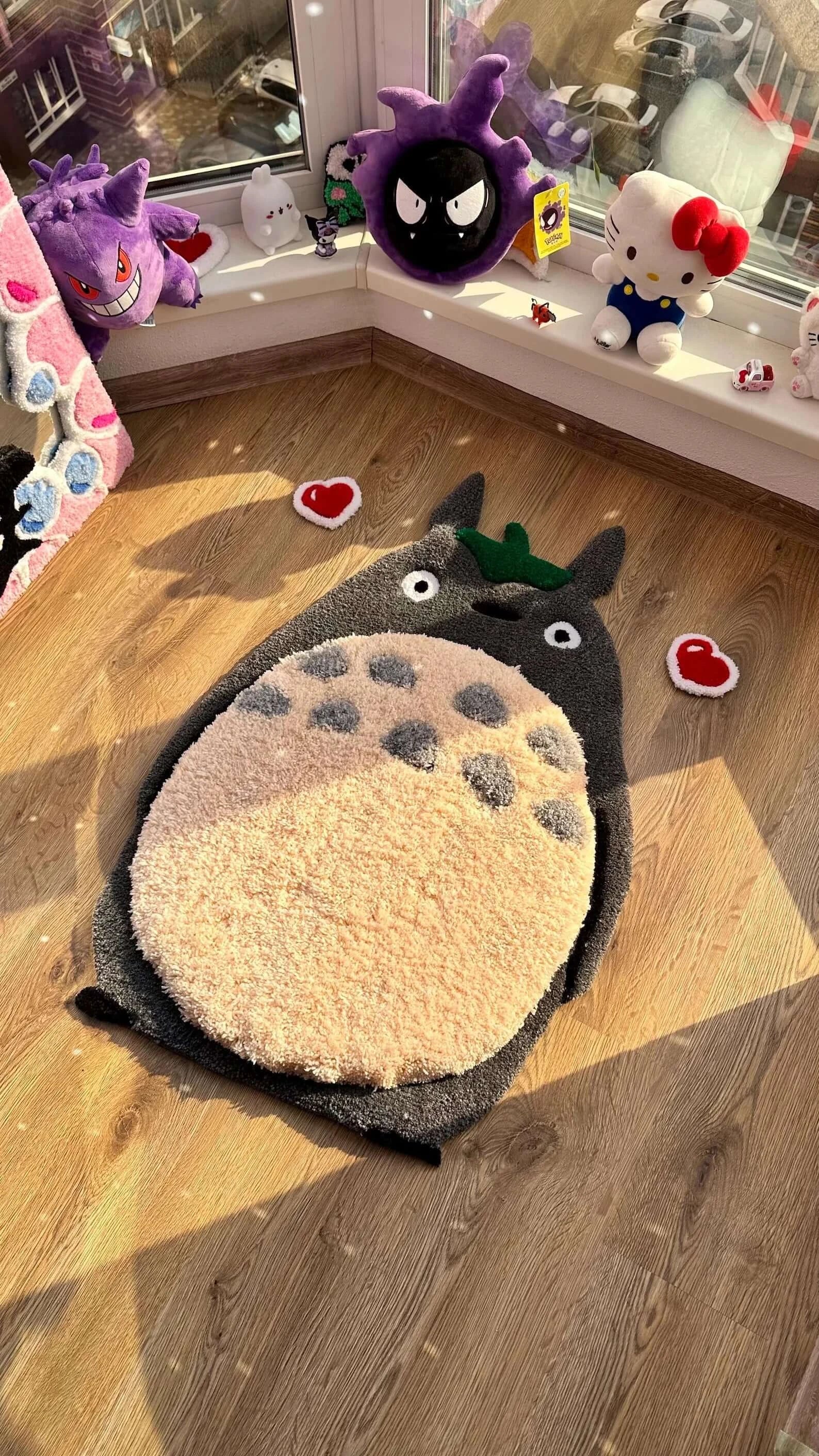 Totoro Puffy 3D Tufted Rug