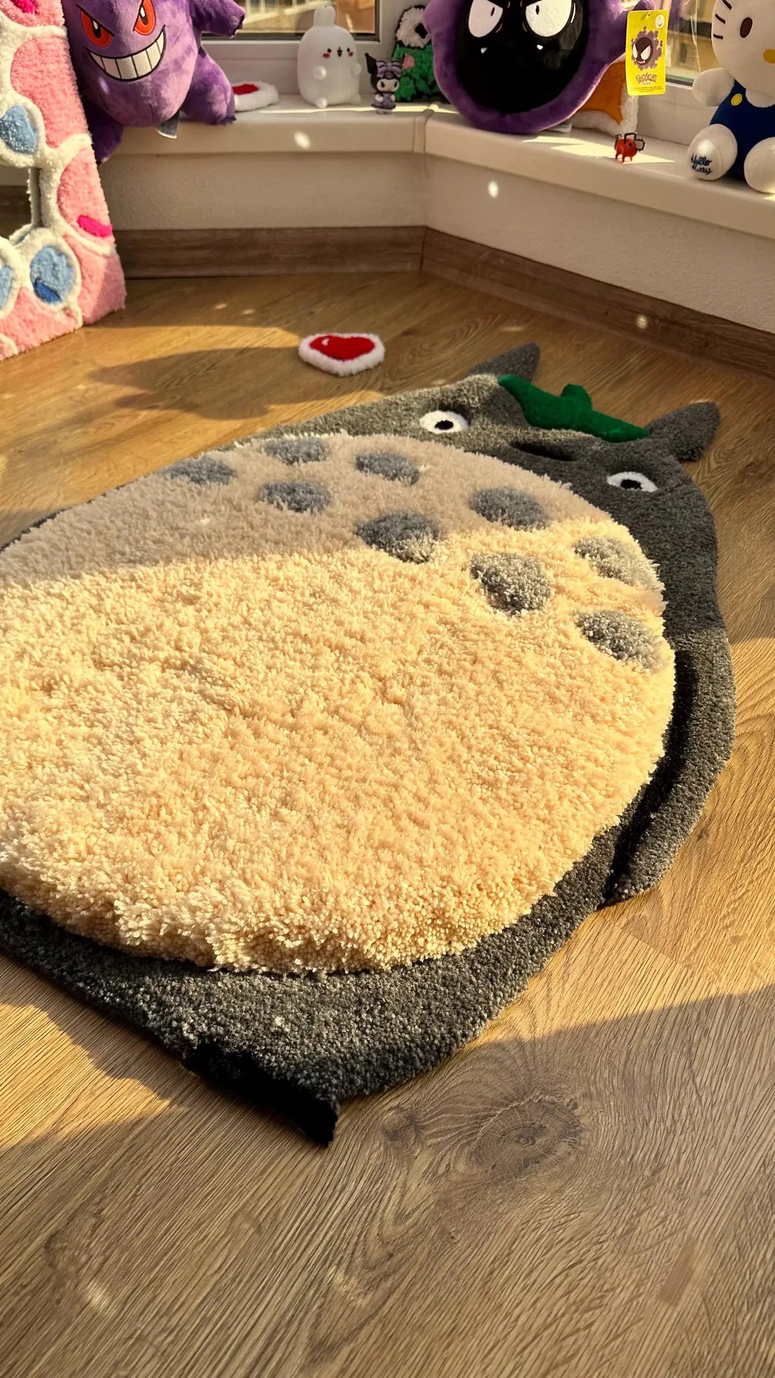 Totoro Puffy 3D Tufted Rug