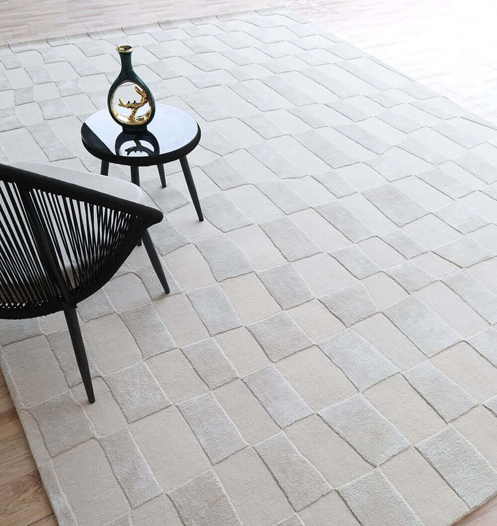 Wavestone Grid Rug