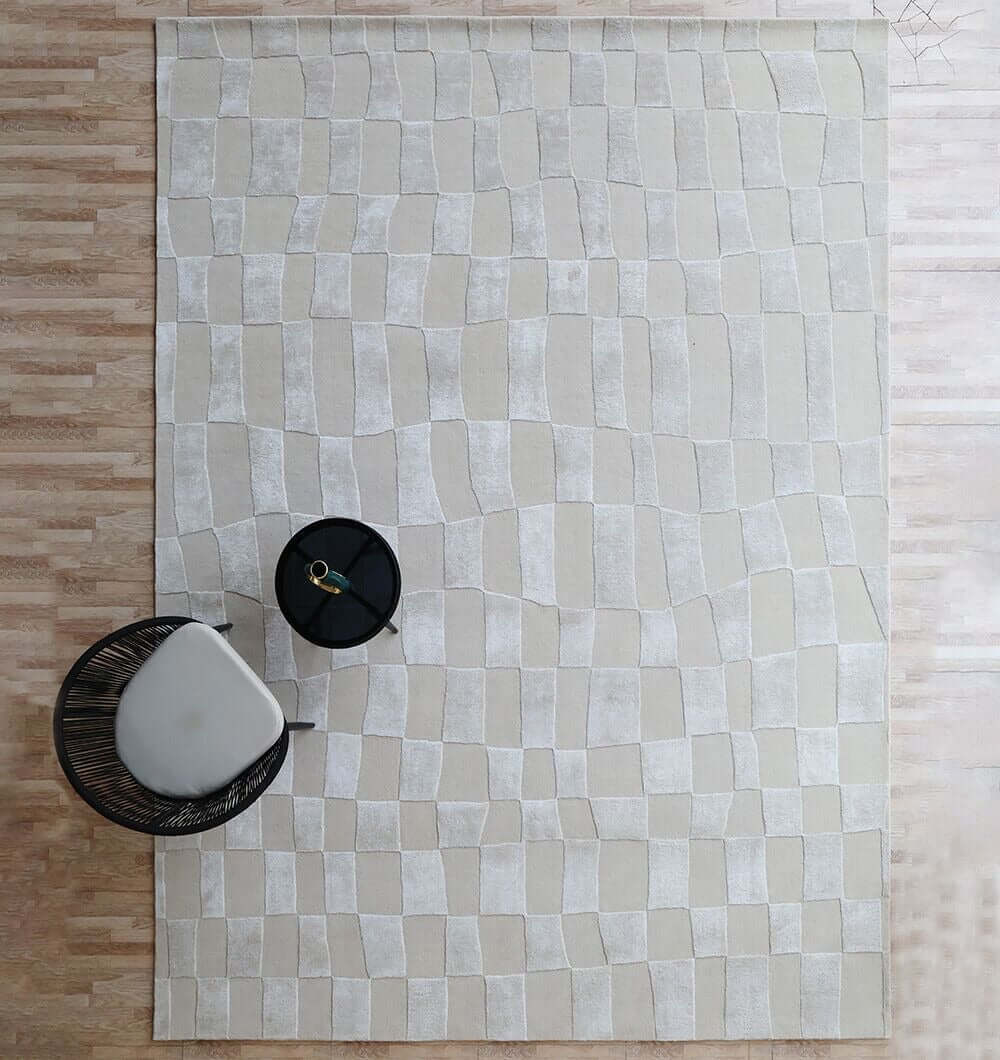 Wavestone Grid Rug