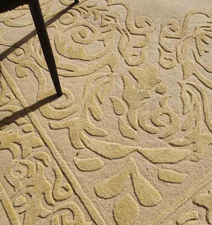 Golden Crest Hand-Tufted Rug