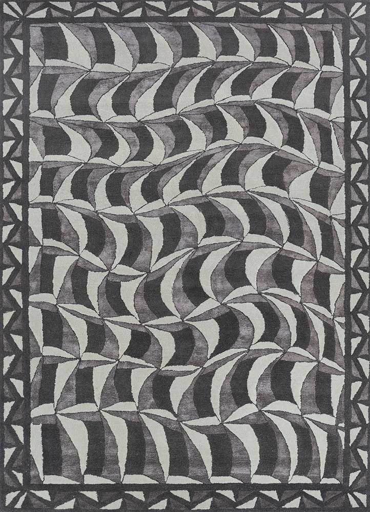 black olive/stone gray hand tufted Rugs