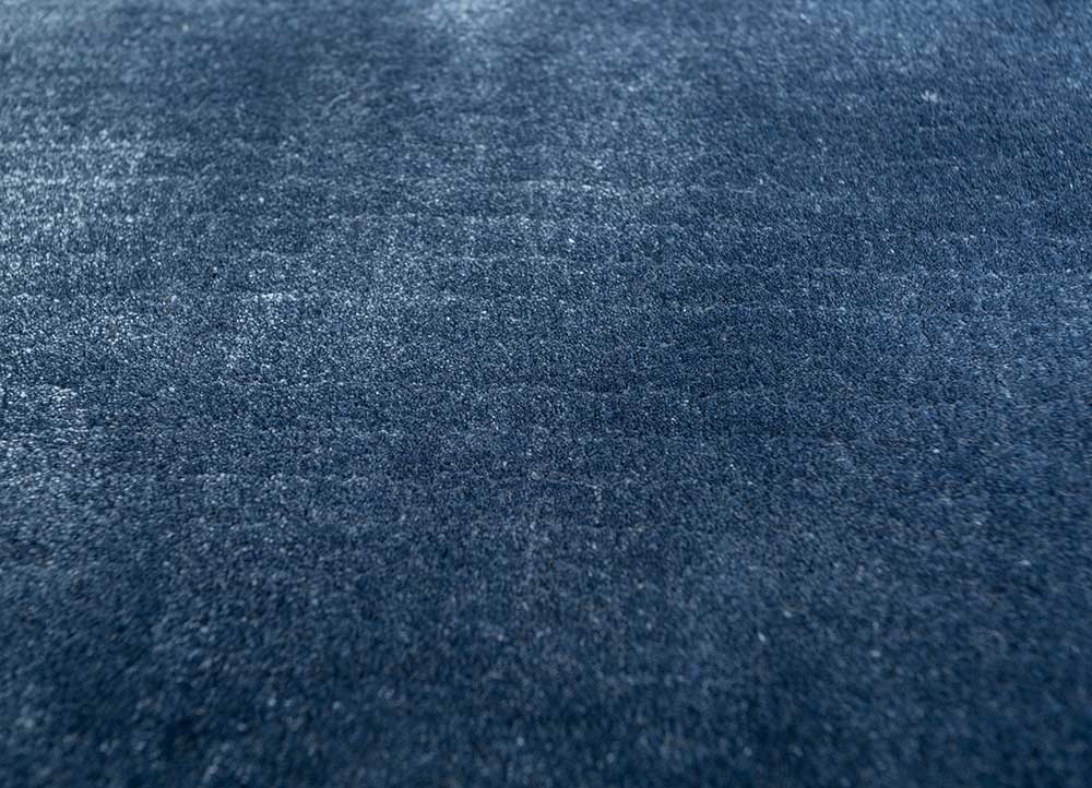 dark denim Hand Loom Rugs