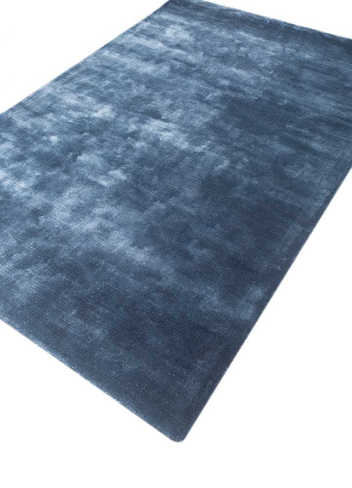 dark denim Hand Loom Rugs