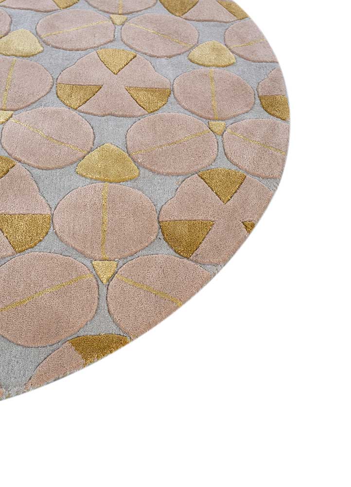 glacial blue hand tufted Rug