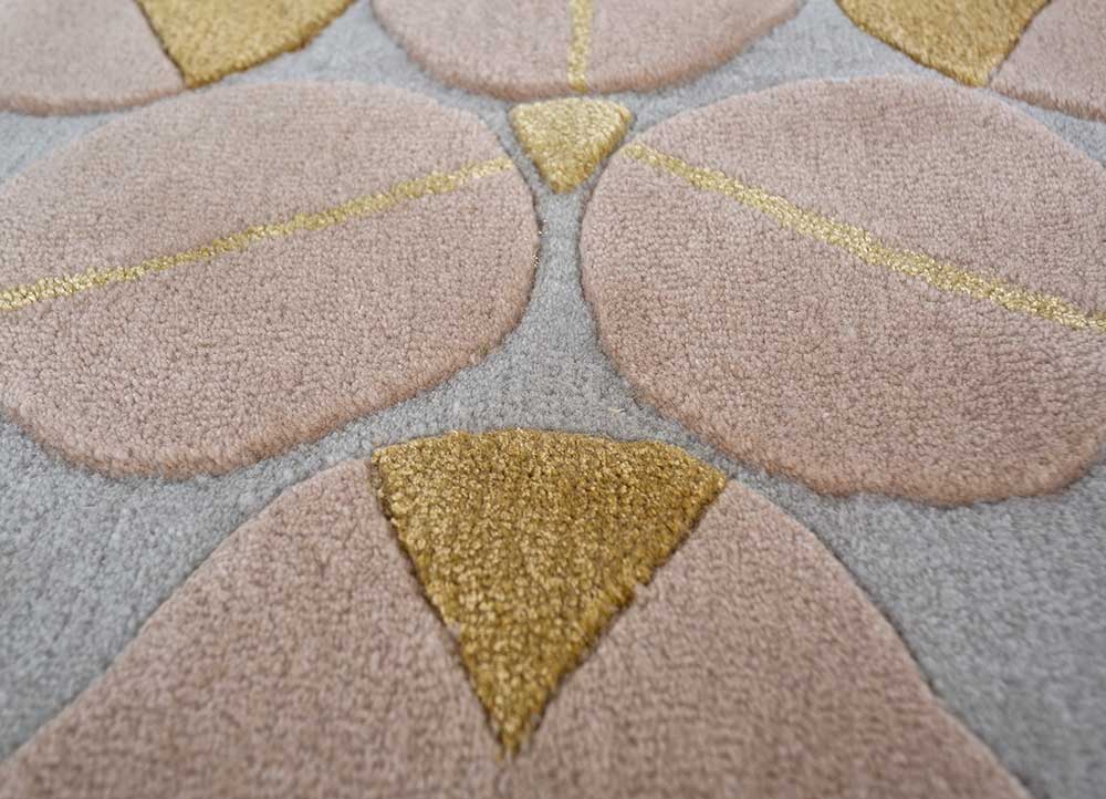 glacial blue hand tufted Rug