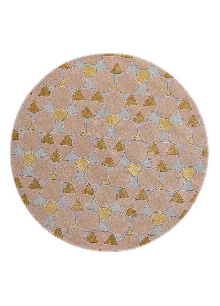 glacial blue hand tufted Rug