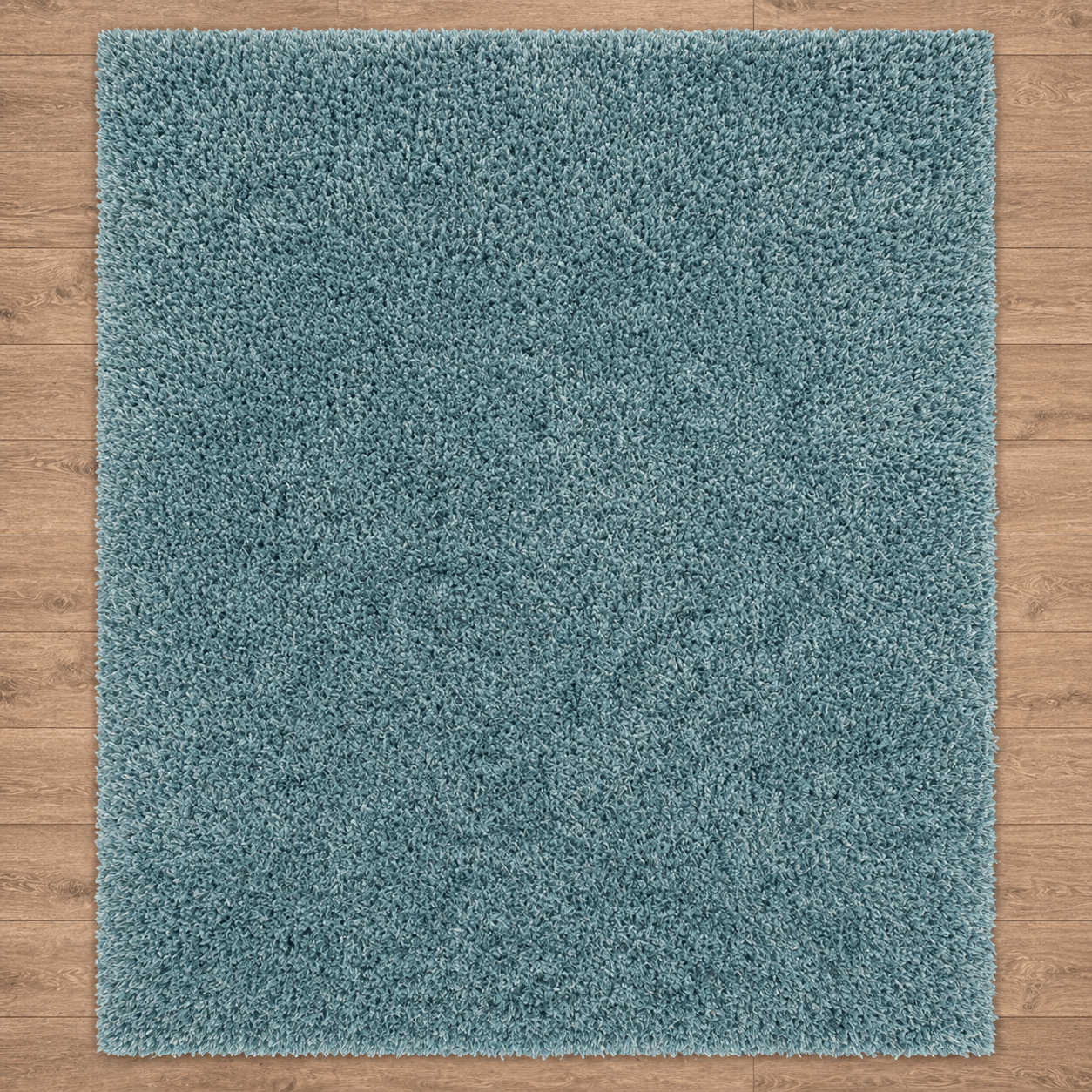 Blue Super Soft Luxury Shaggy Rug