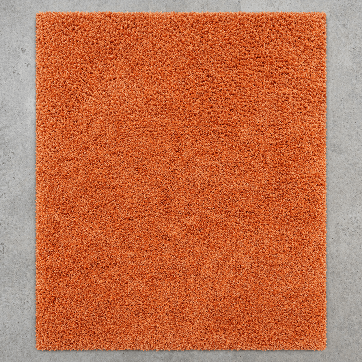 Terracotta Shaggy Rug Super Soft Luxury
