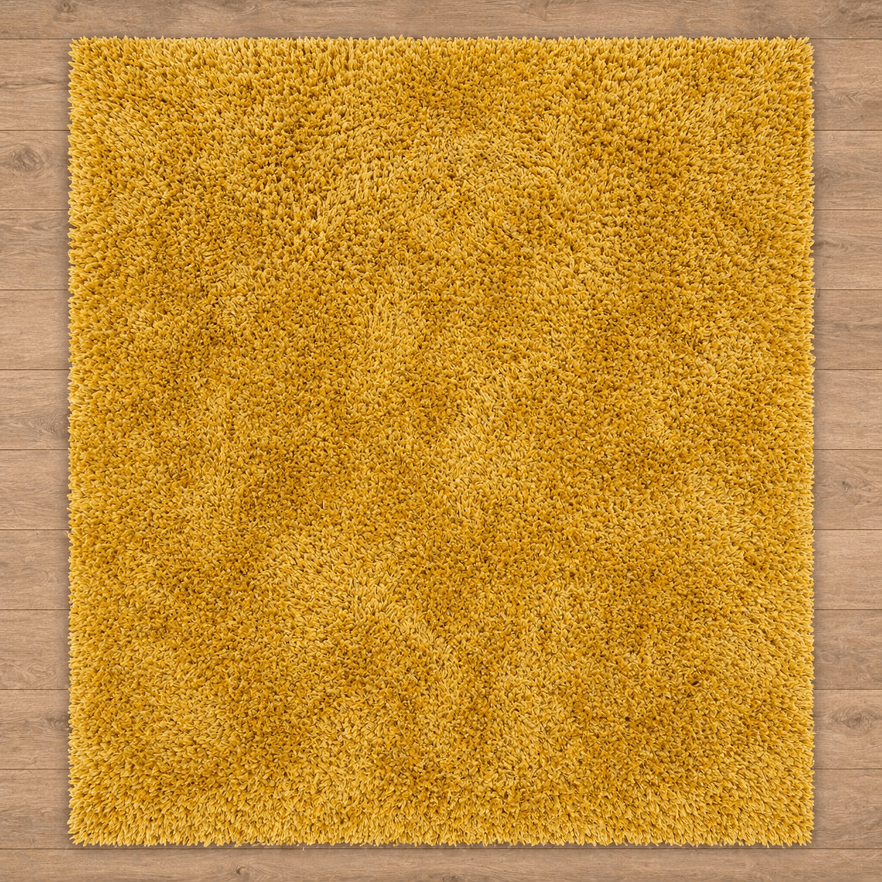 Yellow Shaggy Rug Super Soft Luxury