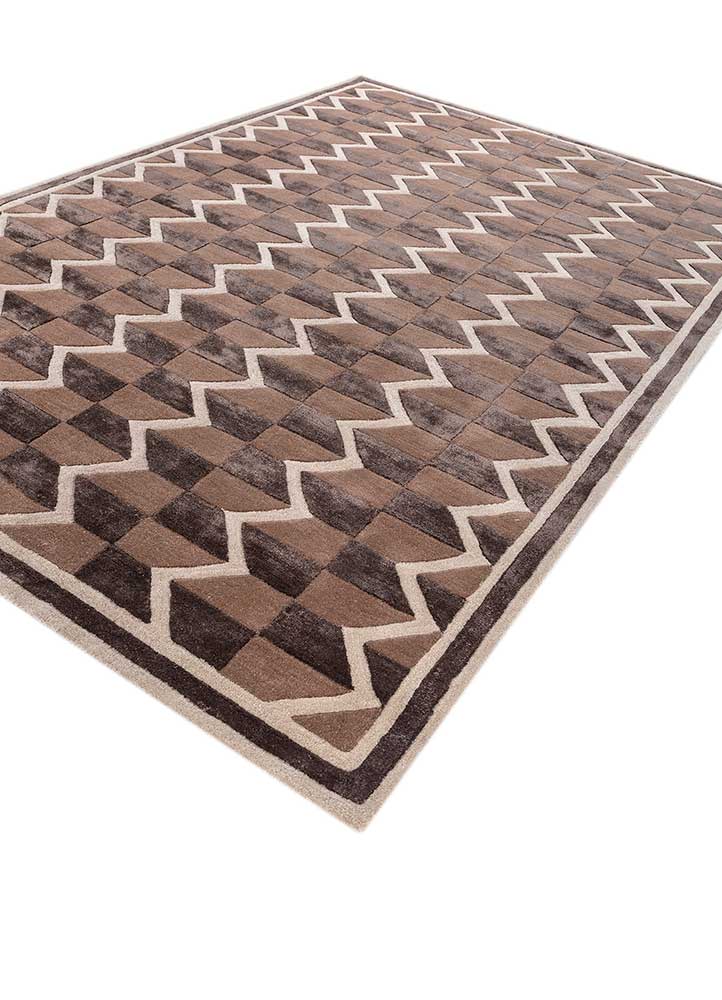 tawny brown hand tufted Rugs