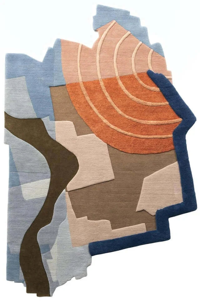 Terrana Abstract Wool Rug